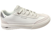 Skechers Womens Arch Fit Arcade Comfortable White Shoes