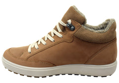 ECCO Womens Comfortable Soft 7 Tred Warm GTX Leather Ankle Boots