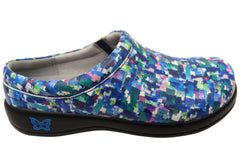 Alegria Kayla Womens Leather Open Back Shoes