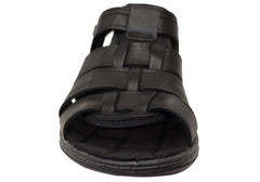 Pegada Alaric Mens Comfortable Leather Sandals Made In Brazil
