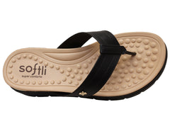 Softli Cassie Womens Brazilian Thongs Sandals With Comfortable Footbed