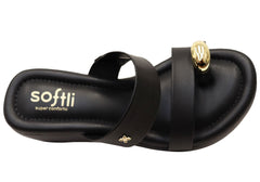 Softli Mia Womens Brazilian Comfort Footbed Platform Thongs Sandals