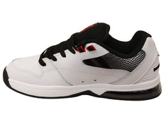 DC Shoes Mens Comfortable Leather Versatile Shoes White
