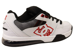 DC Shoes Mens Comfortable Leather Versatile Shoes White