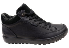 ECCO Womens Comfortable Soft 7 Tred Warm GTX Leather Ankle Boots