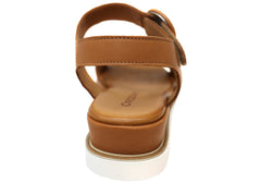 Orizonte Daisysoft Womens Comfortable European Leather Wedge Sandals