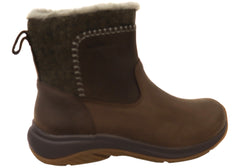 Merrell Womens Encore Ice 5 Mid Zip Comfortable Leather Boots