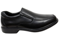 Explorer Mens Roko Leather Comfortable Slip On Dress Shoes