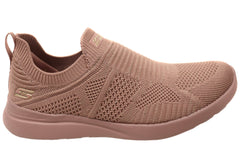 Skechers Womens BOBS Milano Purely Radiant Slip On Shoes Mauve