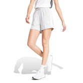 Adidas W 3S SJ Women's Light Grey/White Shorts