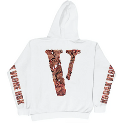 Kodak Black x Vlone Zombie Hoodie White
