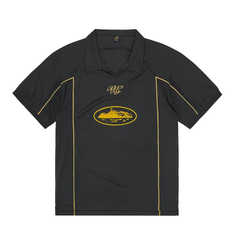 Corteiz Talismo Football Jersey Black