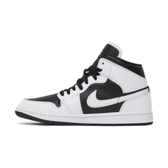 Jordan 1 Mid Split Black White (Women's)