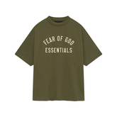 Fear of God Essentials Jersey Crewneck Tee Military