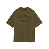 Fear of God Essentials Jersey Crewneck Tee Olive