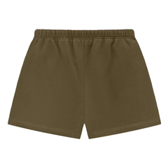 Fear of God Essentials Fleece Soccer Short Olive