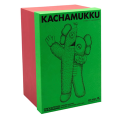 KAWS KACHAMUKKU Vinyl Figure Green/Red