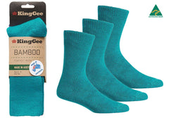 3 Pairs of KingGee Womens Bambo Work Socks Made In Australia