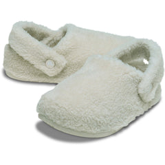 Crocs Classic Cozzzy Polyester Women's Stucco Slippers