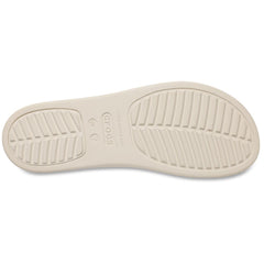 Crocs Brooklyn Buckle Low Wedge Women's Sandstone Sandals