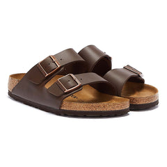 Birkenstock Arizona Birko-Flor Womens Brown Regular Sandals