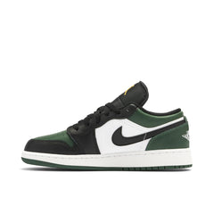 Jordan 1 Low Green Toe (GS)