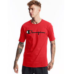 Champion Heritage Short Sleeve Tee Team Red Scarlet Men GT19-Y08252-2WC