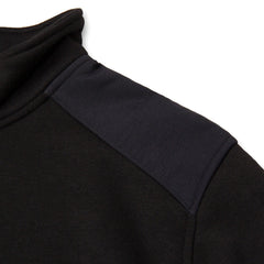 Caterpillar Essential 1/4 Zip Polyester Men's Black Sweatshirt