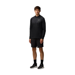 Castore Adapt Training 1/4 Zip Top Polyester Black Men's Activewear T-Shirts.