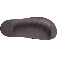 Base London Webb Leather Men's Burnt Brown Sandals