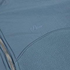 Dime Heavyweight Fleece Jacket Slate Blue
