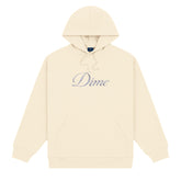 Dime Men Cursive Logo Hoodie Fog