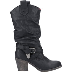 Rocket Dog Sidestep Synthetic Women's Black Boots