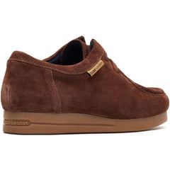 Base London Koko Lace Up Leather Men's Brown Moccasins Shoes
