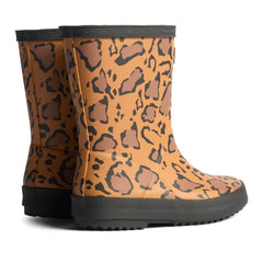 Hunter Kids First Boot Rubber Kid's Rich Tan/Saddle/Black Wellington Boots