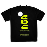 Everyday Better Club Performance T-Shirt Black Neon