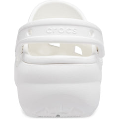 Crocs Classic Platform Synthetic Women's White Clogs