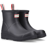 Hunter Womens Matt Black Original Play Short Wellington Boots