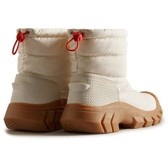Hunter Womens Beige WFS2108WWU-WWG Intrepid Short Snow Boots