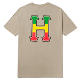 Huf Men Righteous H SS Tee Sand TS01729-SAN