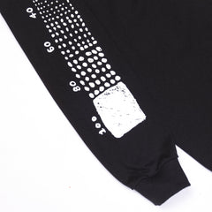 INDVLST Men Sketch Bar LS Tee Black STBLST-BLK