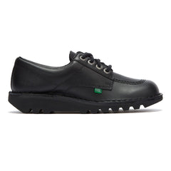 Kickers Kick Lo Men's Black Leather Shoes