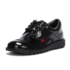 Kickers Kick Lo Women's Black Patent Shoes