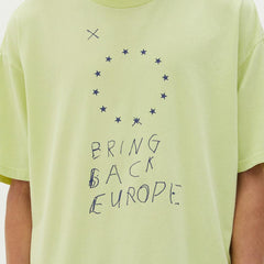 Ksubi Bring Back Europe SS Tee Acid Yellow Men 46380-YEL