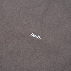 LAKH Patchwork Logo Half Sleeve Tee Grey