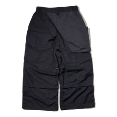 LAKH Reformed Heli-Crew Flared Pants Black