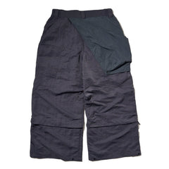 LAKH Reformed Heli-Crew Flared Pants Grey