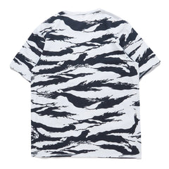 Maharishi Men Camo Pocket T-Shirt Marinier Tigerstripe Sparse