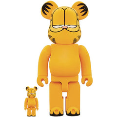 Medicom Japan Garfield Flocky 100% & 400% Bearbrick JUL229749I