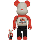 Medicom Japan Jurassic Park 100% & 400% Bearbrick JUN218953I